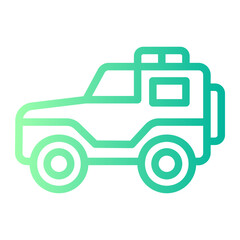 jeep gradient icon