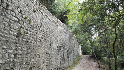 Albania, Butrint National Park is a protected natural area, it includes the archaeological site of Butrint and protects the city and the surrounding landscape.