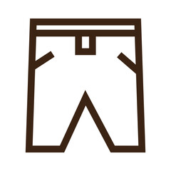 fashion clothing sport soccer outline icon