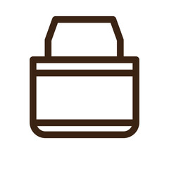 style accesory shop outline icon