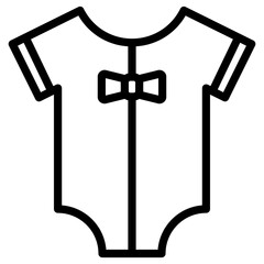 baby clothes icon