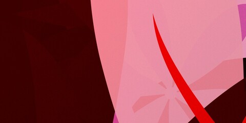 玉簾をモチーフにした抽象的な背景画　鋭利な