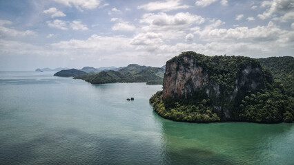 Fototapeta na wymiar Tropical Koh Yao Yai Island in Thailand
