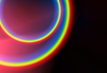 illustration background with colorful paints and patterns