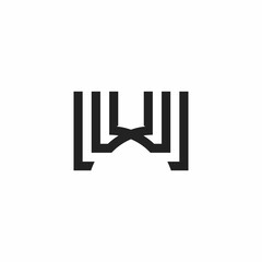 simple B and K initials logo