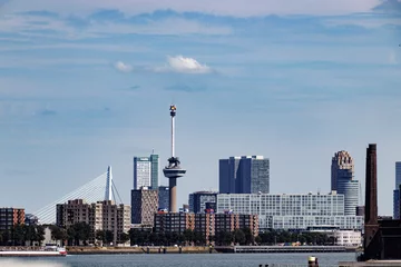 Fotobehang Skyline Rotterdam © m.x.t.h
