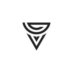 simple B and K initials logo