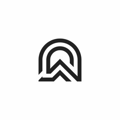 simple B and K initials logo