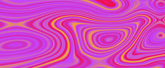 Seamless pattern with pink swirls. Abstract ink painting background, Mixture of acrylic paints. Bright multicolored marble texture. Beautiful stains of liquid nail lacquers. Fluid art. Glossy liquify