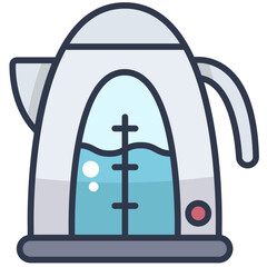 Electric kettle icon