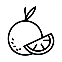 Watermelon Icon Logo Design Vector Template Illustration Sign And Symbol Pixels Perfect