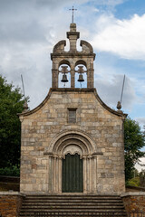 Fototapeta na wymiar St. Peter's Church. Portomarin, Lugo, Galicia, Spain. French Way of Saint James.