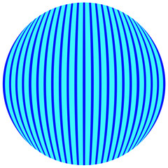 Abstract geometric shape. Cool psychedelic form.