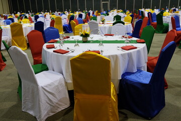 Celebration dinners, seminars, public and private organizations in hotels