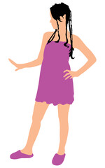 Beautiful young woman