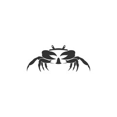 Crab logo icon design illustration