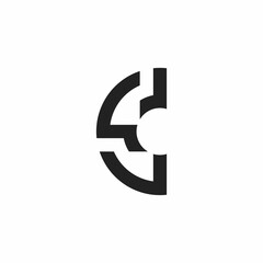simple C initials logo