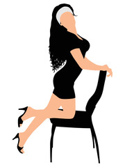 Beautiful young woman