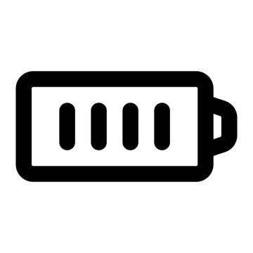 recommend clip art: battery icon outline style