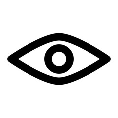 eye icon outline style