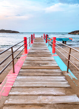 pier on the sea
