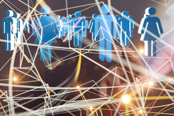 team digital in hand