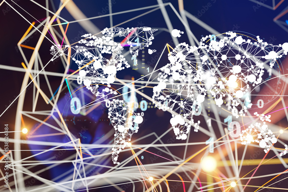 Poster global network and data exchanges