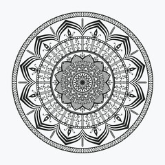 Luxury mandala ornamental background design with  arabesque Islamic style 