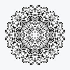 Luxury mandala ornamental background design with  arabesque Islamic style 