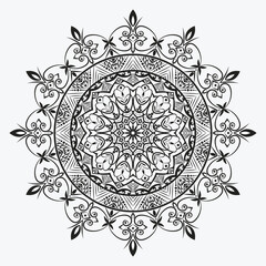 Luxury mandala ornamental background design with  arabesque Islamic style 