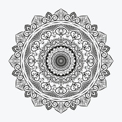 Luxury mandala ornamental background design with  arabesque Islamic style 