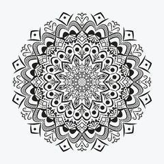 Luxury mandala ornamental background design with  arabesque Islamic style 