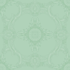 Classical luxury old fashioned damask ornament, royal seamless texture for wallpapers, textile, wrapping. Vintage exquisite floral baroque template.