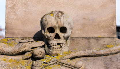 Art religieux gothique, Colmar Alsace, France