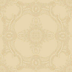 Classical luxury old fashioned damask ornament, royal seamless texture for wallpapers, textile, wrapping. Vintage exquisite floral baroque template.