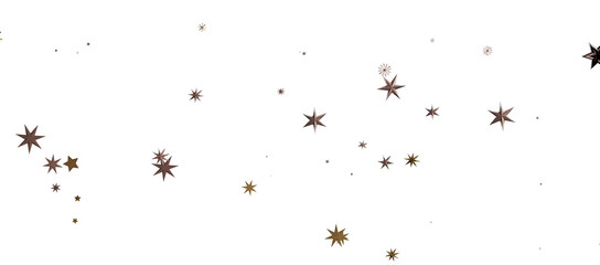 Winter christmas sky with falling snow