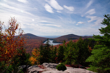 New England Autumn Landscape