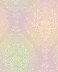 Classical luxury old fashioned damask ornament, royal seamless texture for wallpapers, textile, wrapping. Vintage exquisite floral baroque template.
