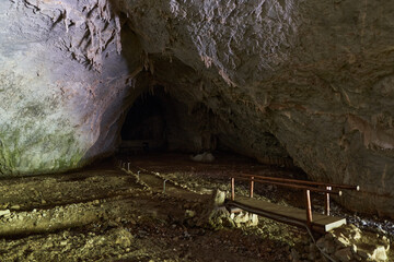 Cave in the mountains