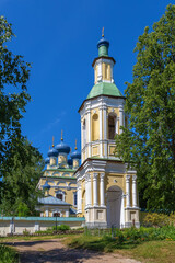 Fototapeta na wymiar Church of the Assumption of the Blessed Virgin, Ostashkov, Russia