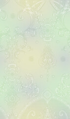 Classical luxury old fashioned damask ornament, royal seamless texture for wallpapers, textile, wrapping. Vintage exquisite floral baroque template.