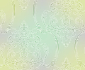 Classical luxury old fashioned damask ornament, royal seamless texture for wallpapers, textile, wrapping. Vintage exquisite floral baroque template.