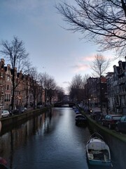 Paisagem rio amsterd&atilde;