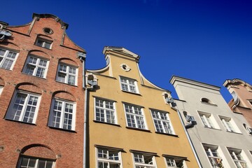 Fototapeta na wymiar Gdansk architecture, Poland. Poland landmarks: Gdansk city.