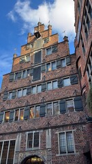 Old house of backstein