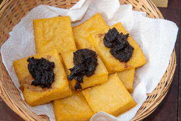 polenta in the markets and natural products shops