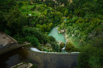 Tivoli waterfall, Rome, Lazio, Italy