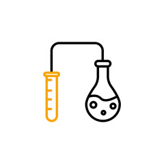 laboratorium concept line icon. Simple element illustration.laboratoriume concept outline symbol design
