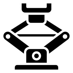 CAR JACK glyph icon