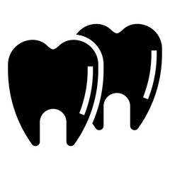 TOOTH glyph icon